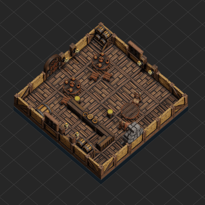 Basic Tavern | D&D Modular Terrain