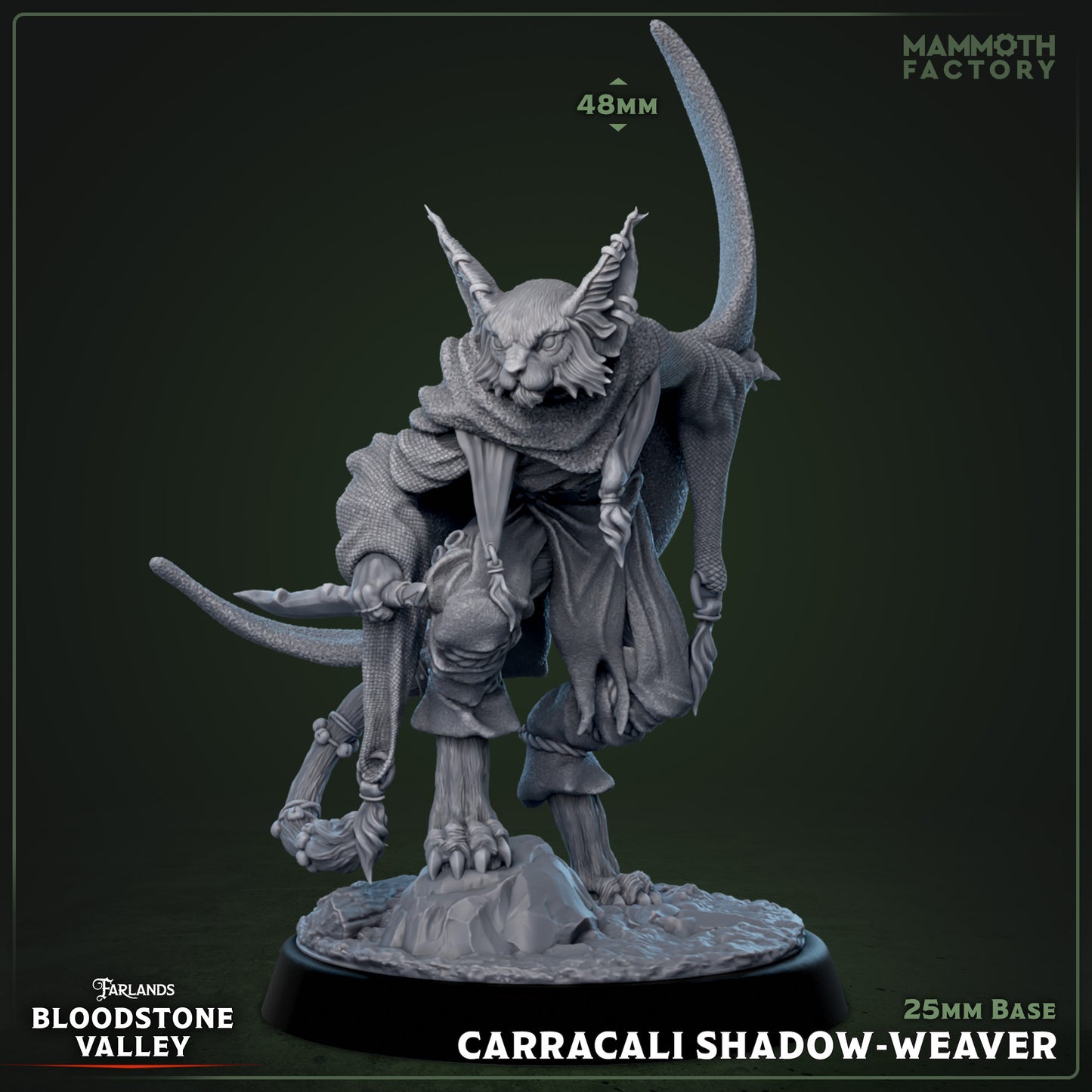 Carracali Shadow-Weaver | D&D Miniature