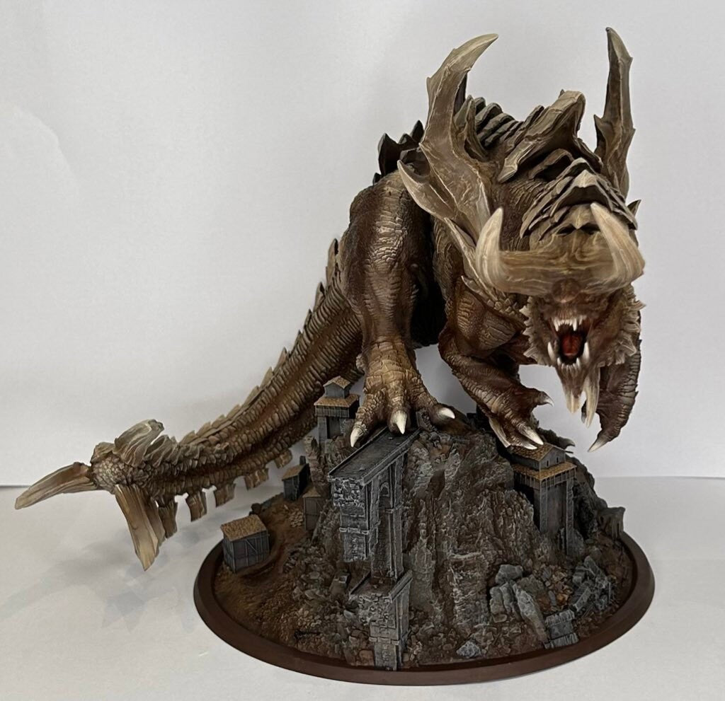 Titan Tarrasque | RPG Miniature for Dungeons and Dragons|Pathfinder|Tabletop Wargaming | Dragon Miniature | Lord of the Print