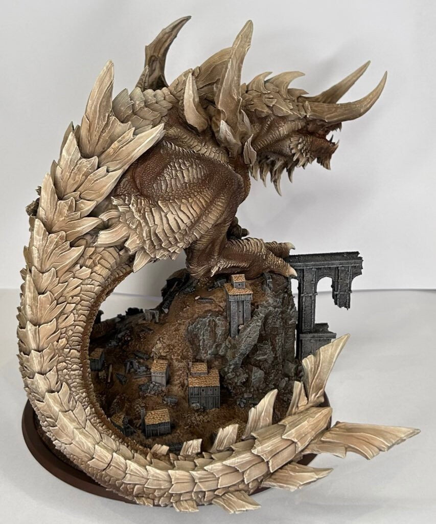 Titan Tarrasque | RPG Miniature for Dungeons and Dragons|Pathfinder|Tabletop Wargaming | Dragon Miniature | Lord of the Print