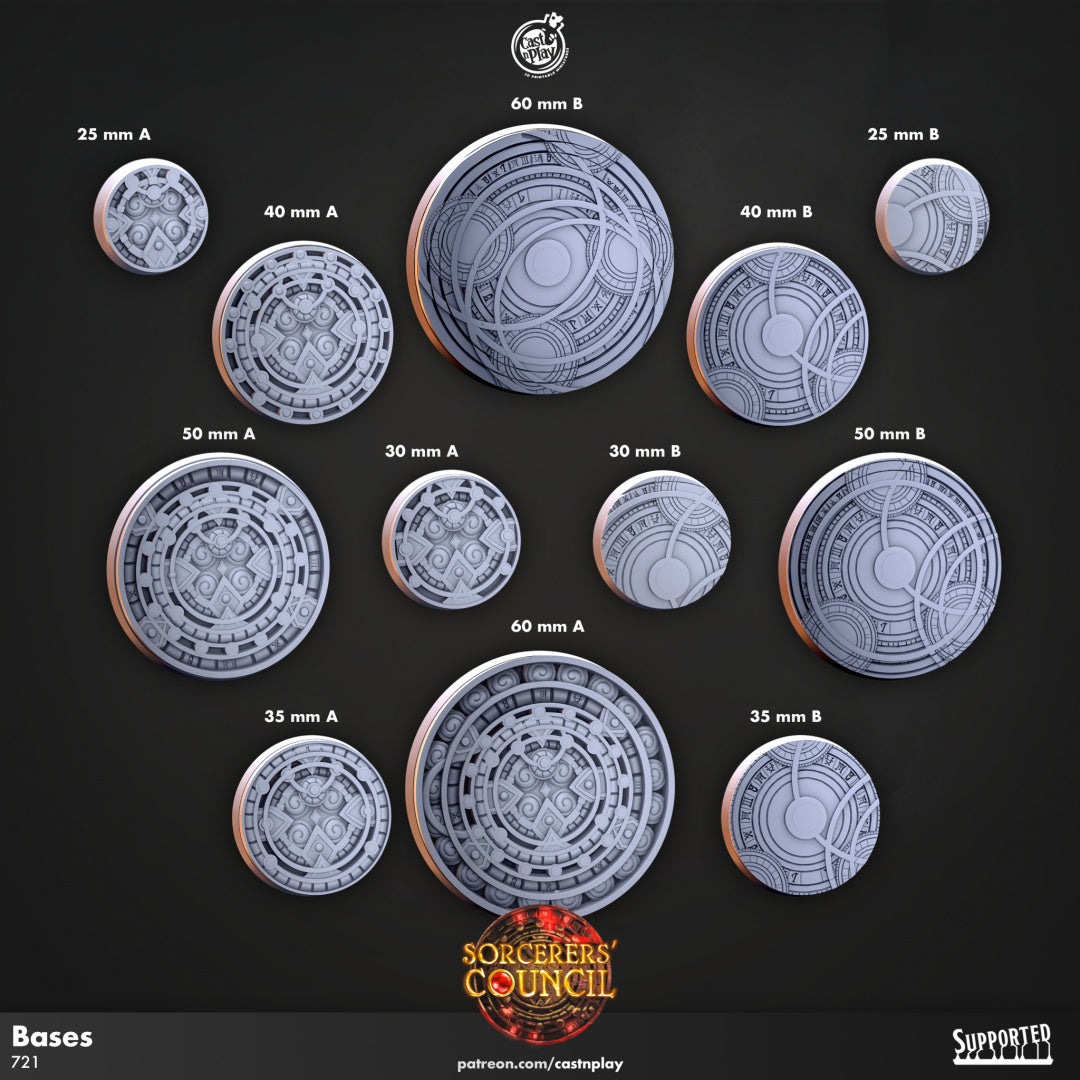 Sorcerers' Council Bases
