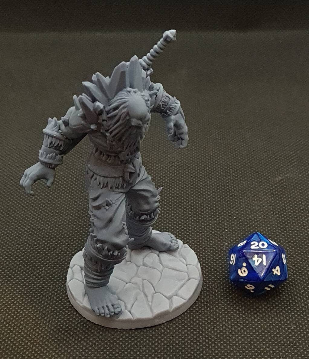 Frost Giant | RPG Miniature for Dungeons and Dragons|Pathfinder|Tabletop | Giant Miniature | Cast N Play