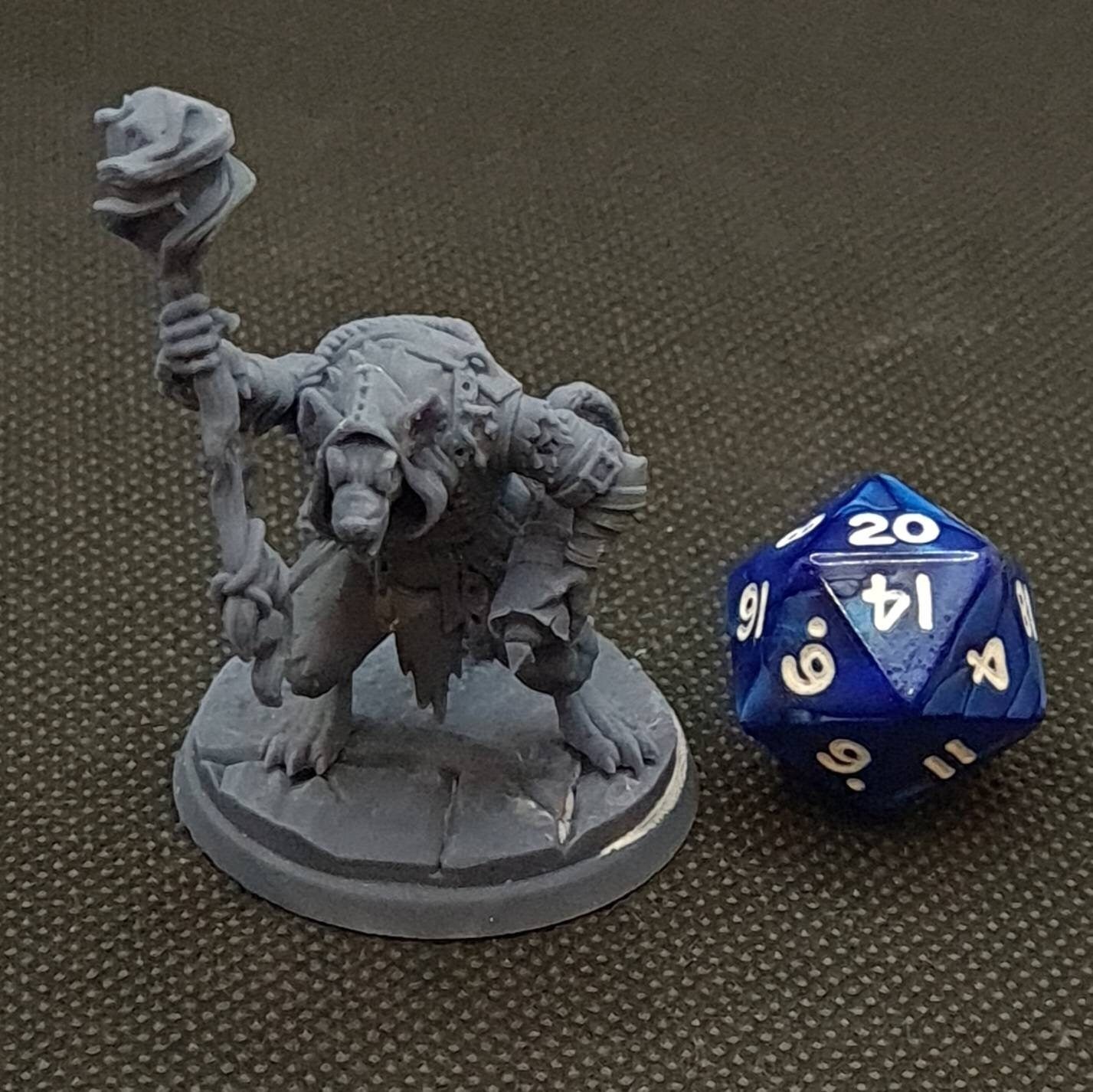 Ravager Priest | RPG Miniature for Dungeons and Dragons|Pathfinder|Tabletop Wargaming | Humanoid Miniature | Cast N Play