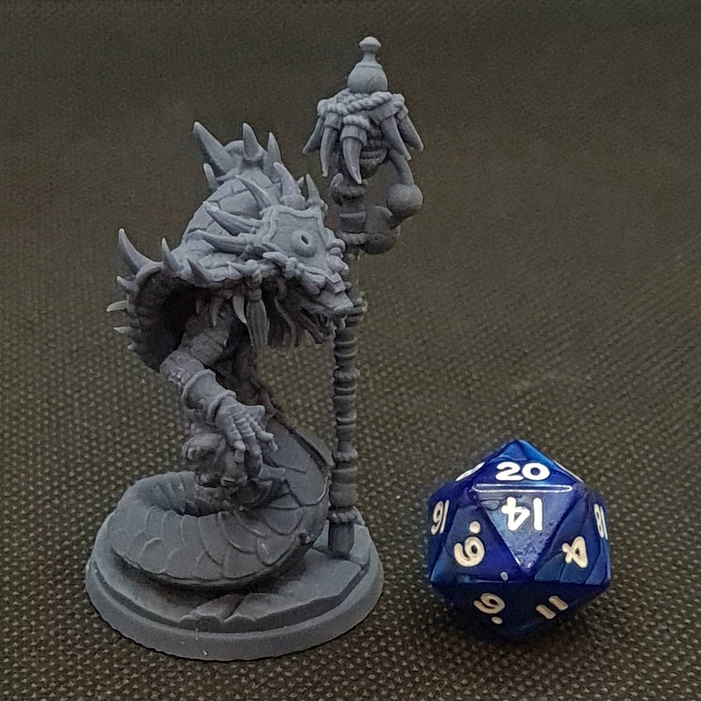 Yuddrakh Warlocks | RPG Miniature for Dungeons and Dragons|Pathfinder|Tabletop Wargaming | Humanoid Miniature | Cast N Play