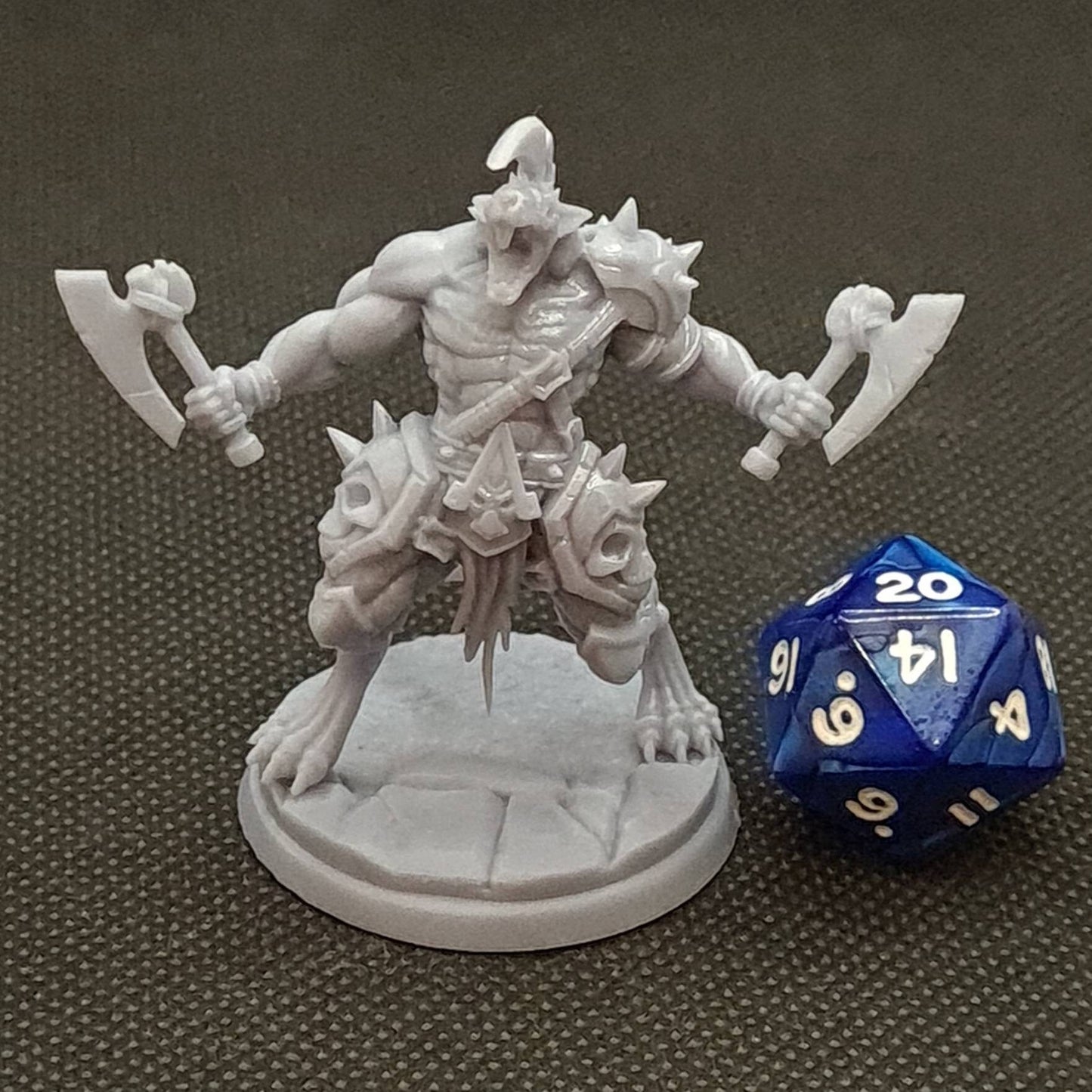 Ravager Warriors | RPG Miniature for Dungeons and Dragons|Pathfinder|Tabletop Wargaming | Humanoid Miniature | Cast N Play
