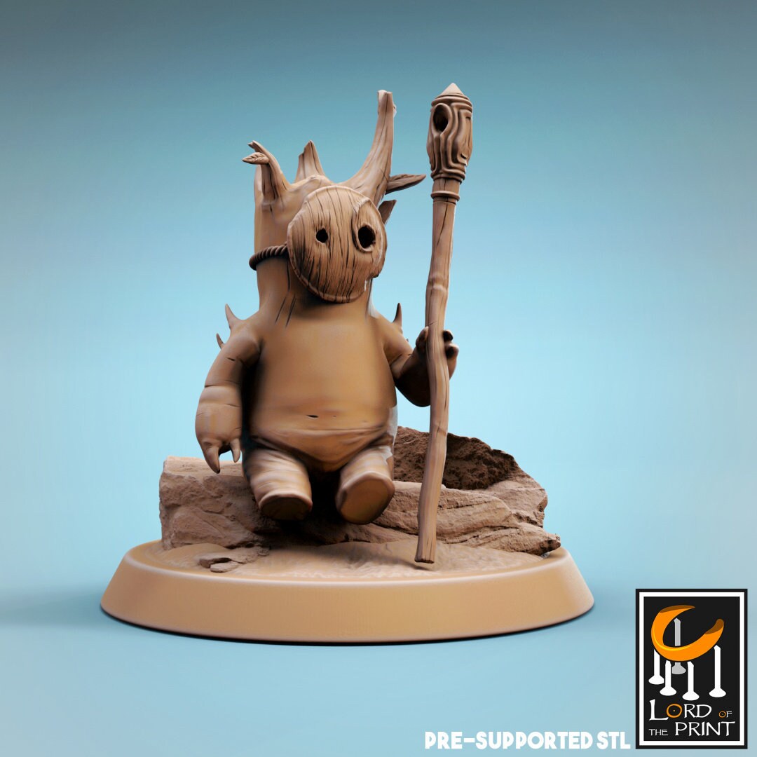 Forest Spirits | RPG Miniature for Dungeons and Dragons|Pathfinder|Tabletop | Fey Miniature | Lord of the Print