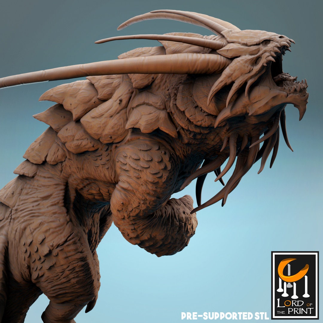 Kraken Ship-Breaker | RPG Miniature for Dungeons and Dragons|Pathfinder|Tabletop Wargaming | Monster Miniature | Lord of the Print