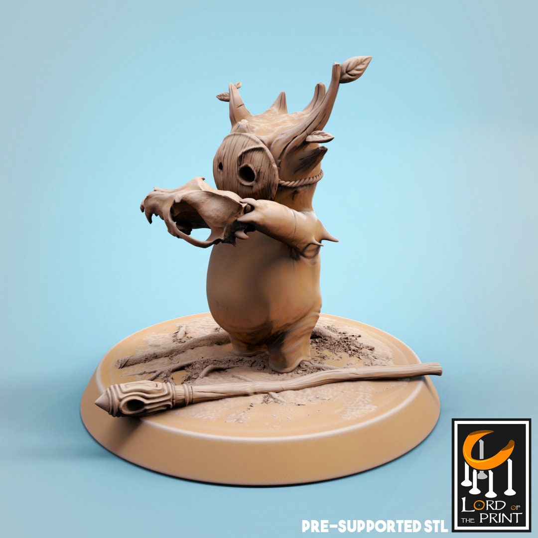 Forest Spirits | RPG Miniature for Dungeons and Dragons|Pathfinder|Tabletop | Fey Miniature | Lord of the Print