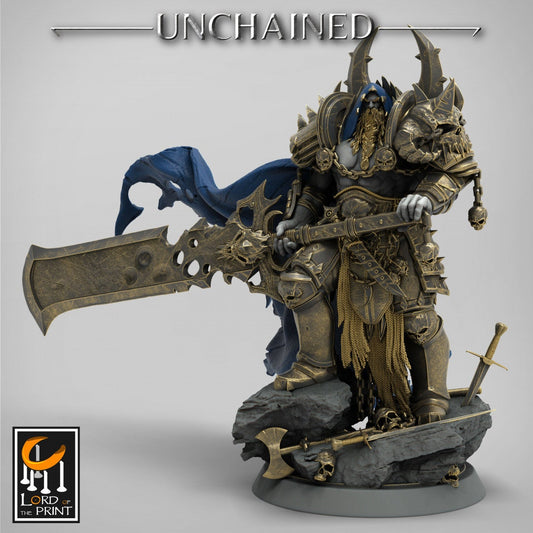 King Olaf and Guards | RPG Miniature for Dungeons and Dragons|Pathfinder|Tabletop Wargaming | Humanoid Miniature | Lord of the Print