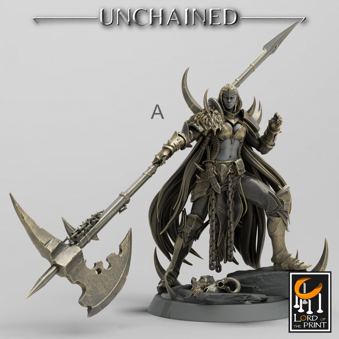 King Olaf and Guards | RPG Miniature for Dungeons and Dragons|Pathfinder|Tabletop Wargaming | Humanoid Miniature | Lord of the Print