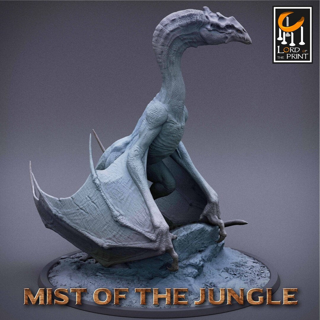 Amazon General | RPG Miniature for Dungeons and Dragons|Pathfinder|Tabletop Wargaming | Dinosaur Miniature | Lord of the Print