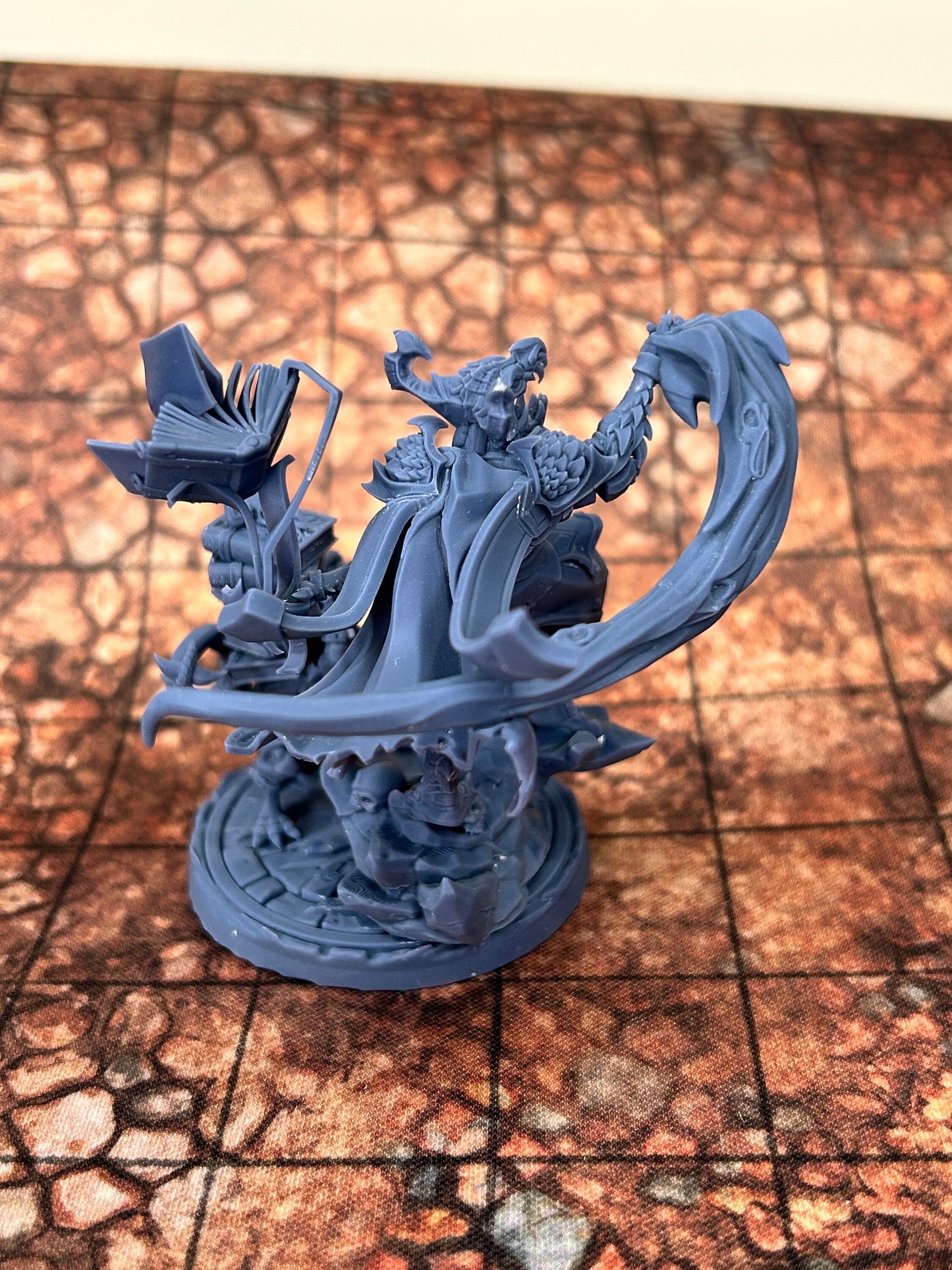 Rongur, Son of the Wyrm | RPG Miniature for Dungeons and Dragons|Pathfinder|Tabletop Wargaming | Dragonborn Miniature | Cast N Play