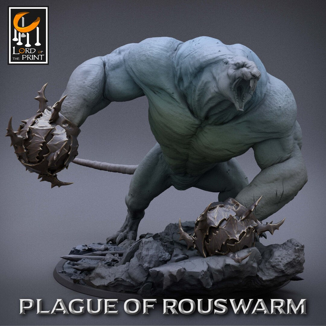 Trakch the Towering | RPG Miniature for Dungeons and Dragons|Pathfinder|Tabletop Wargaming | Monster Miniature | Lord of the Print