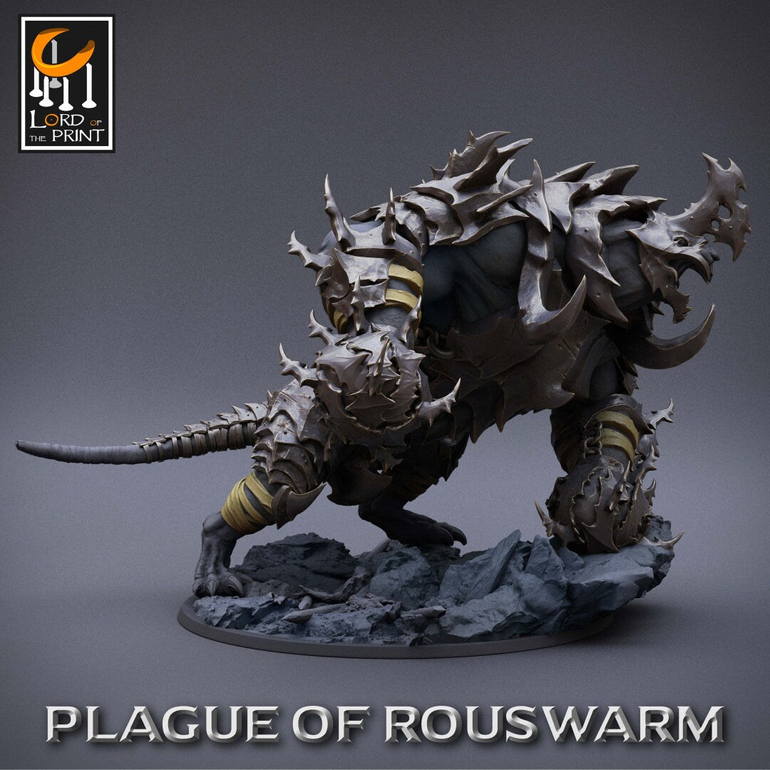 Trakch the Towering | RPG Miniature for Dungeons and Dragons|Pathfinder|Tabletop Wargaming | Monster Miniature | Lord of the Print