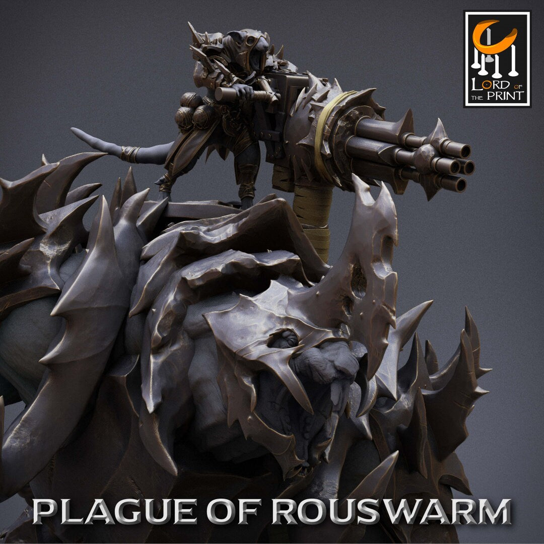 Trakch the Towering | RPG Miniature for Dungeons and Dragons|Pathfinder|Tabletop Wargaming | Monster Miniature | Lord of the Print
