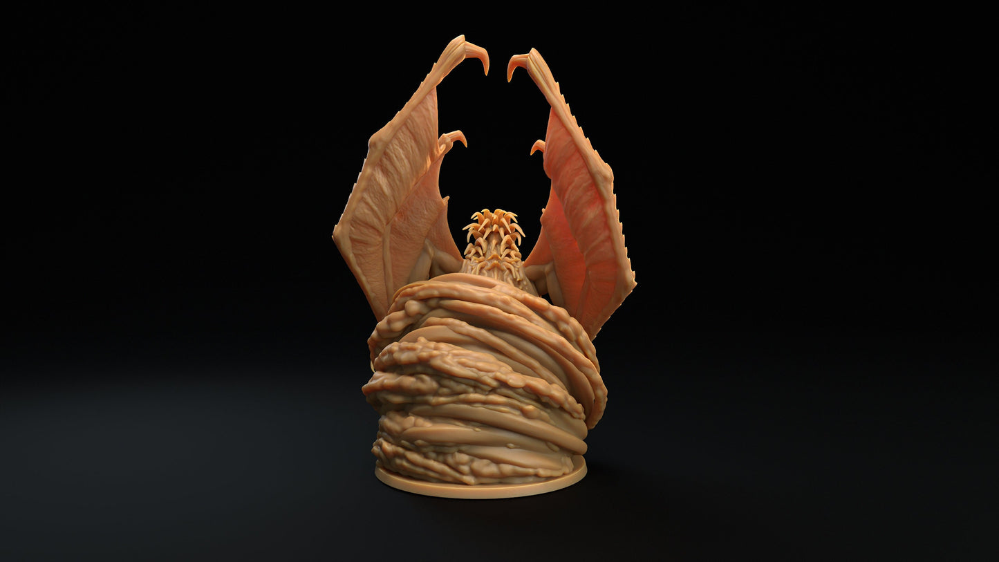Black Hole Dragon | RPG Miniature for Dungeons and Dragons|Pathfinder|Tabletop Wargaming | Dragon Miniature | Dragon Trappers Lodge