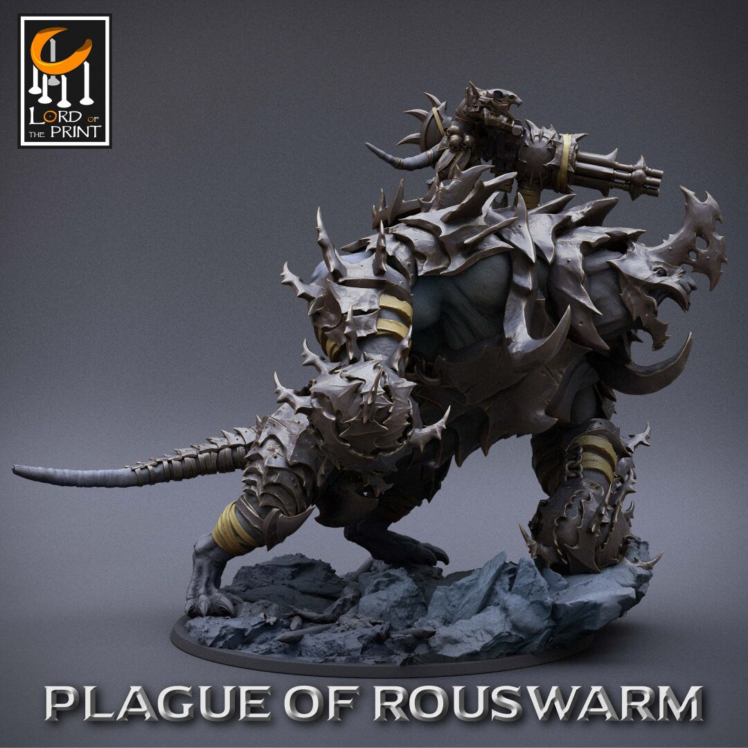 Trakch the Towering | RPG Miniature for Dungeons and Dragons|Pathfinder|Tabletop Wargaming | Monster Miniature | Lord of the Print