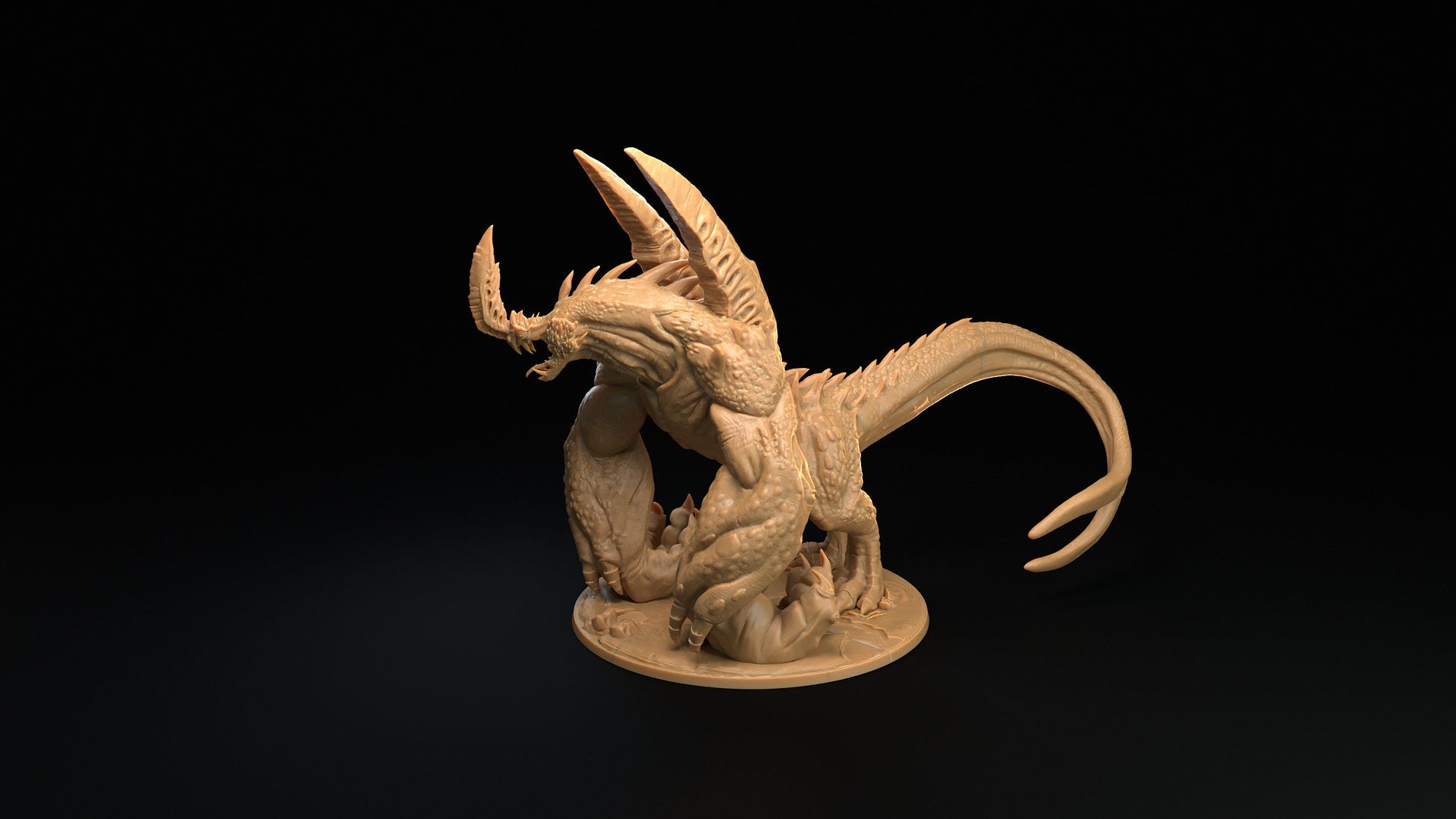 Inazu | RPG Miniature for Dungeons and Dragons|Pathfinder|Tabletop Wargaming | Dragon Miniature | Dragon Trappers Lodge