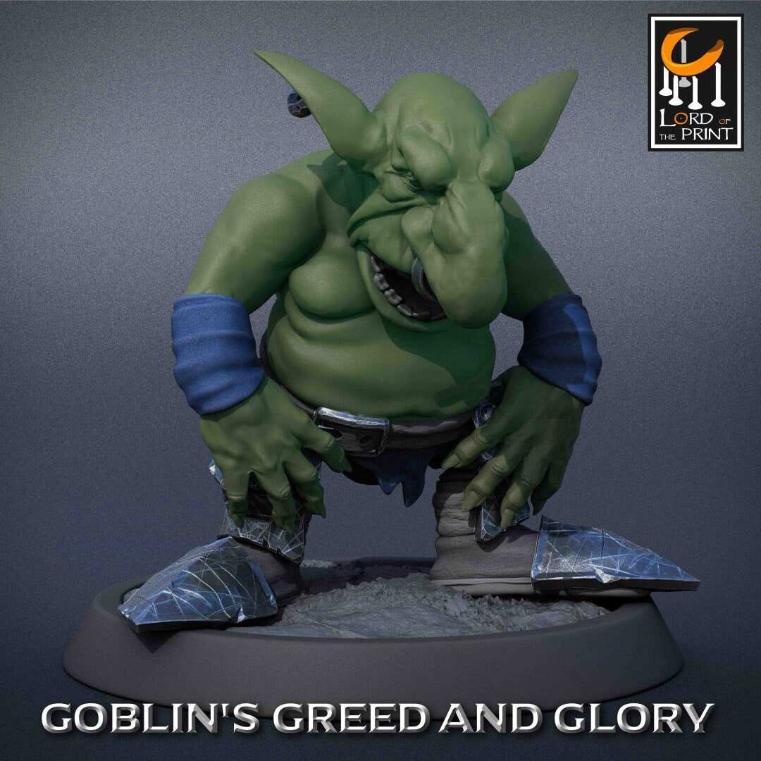 Goblins | RPG Miniature for Dungeons and Dragons|Pathfinder|Tabletop Wargaming | Goblin Miniature | Lord of the Print