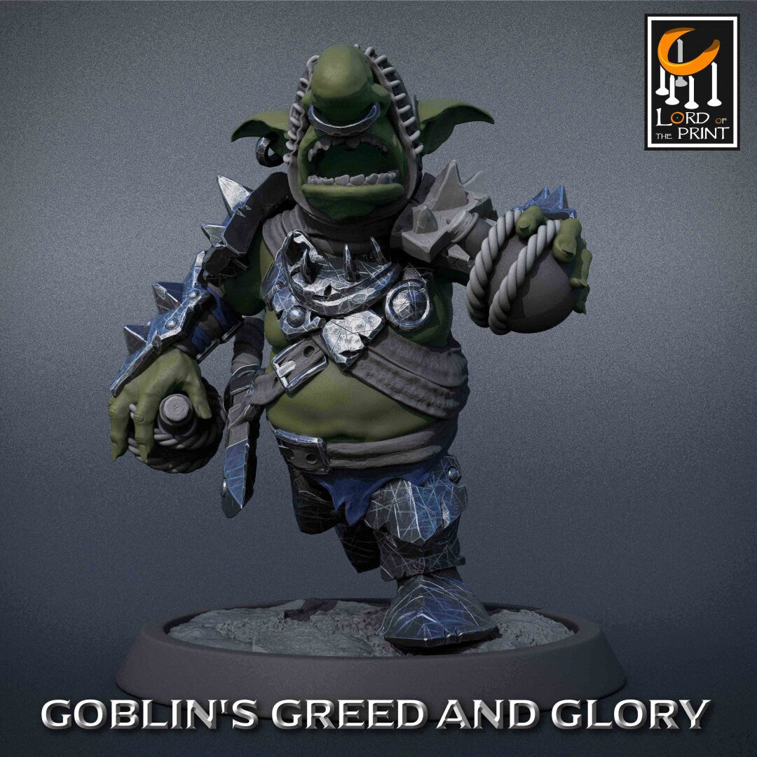 Goblin Alchemists | RPG Miniature for Dungeons and Dragons|Pathfinder|Tabletop Wargaming | Goblin Miniature | Lord of the Print
