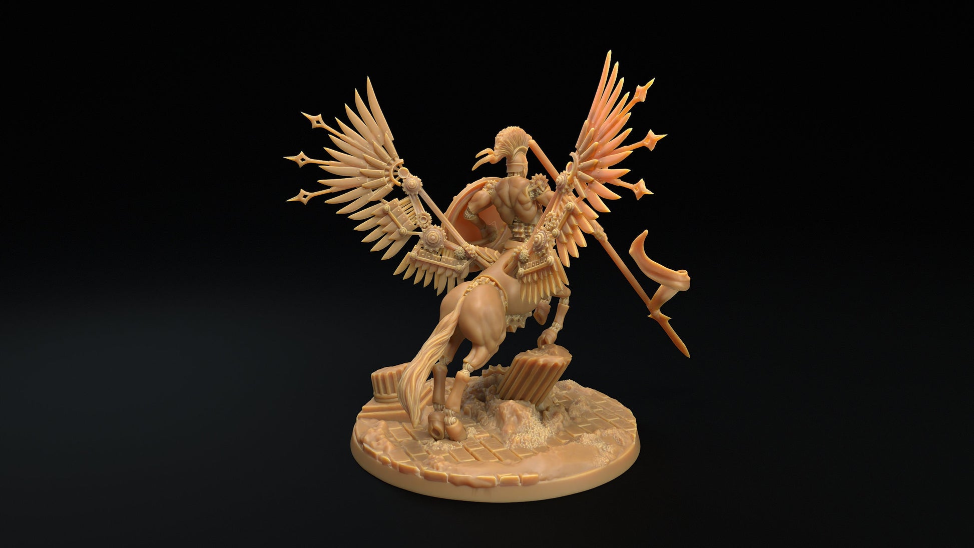 Centurious Inevitis | RPG Miniature for Dungeons and Dragons|Pathfinder|Tabletop Wargaming | Monster Miniature | Dragon Trappers Lodge