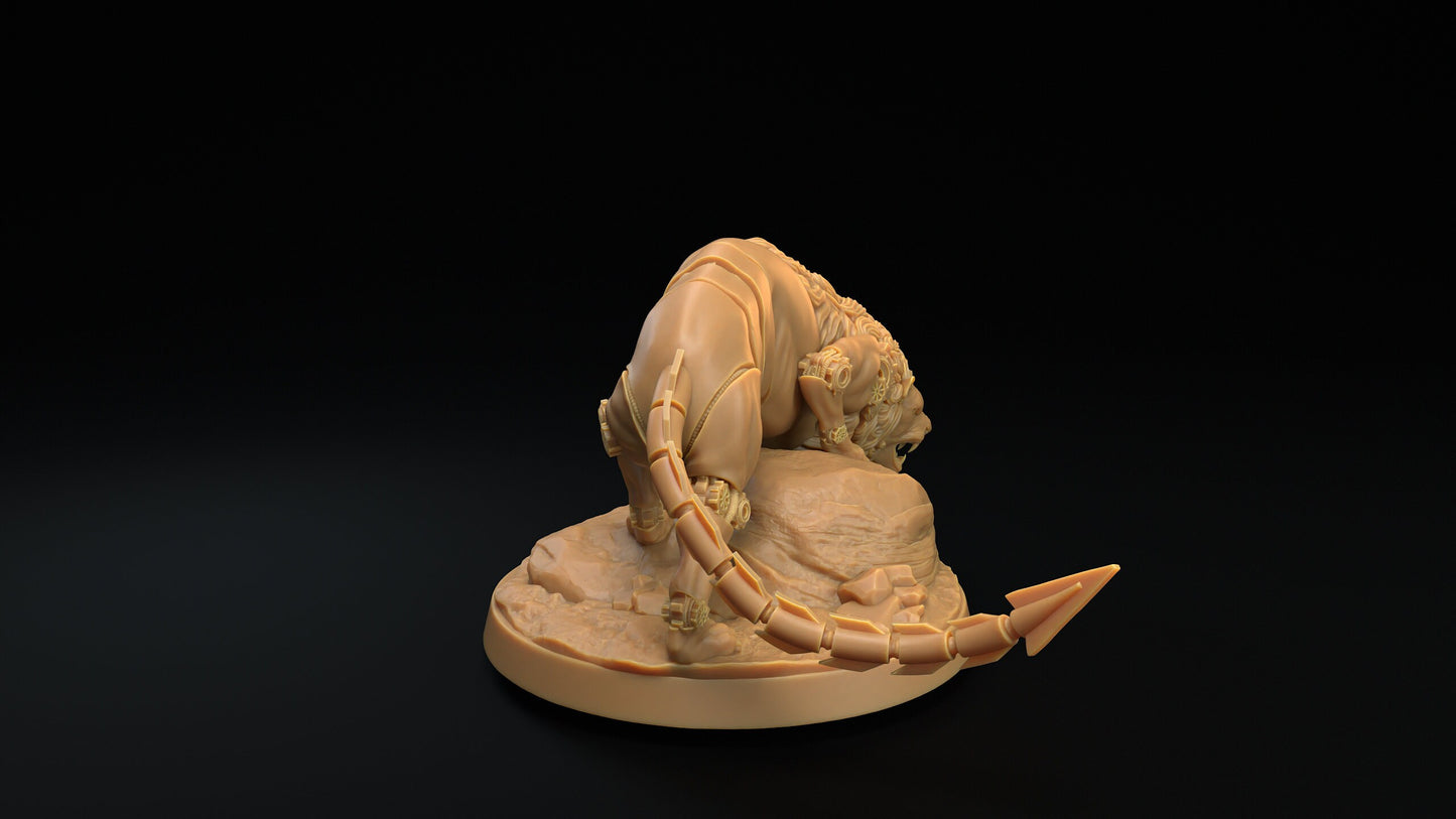 Inevitis Venatorus | RPG Miniature for Dungeons and Dragons|Pathfinder|Tabletop Wargaming | Monster Miniature | Dragon Trappers Lodge