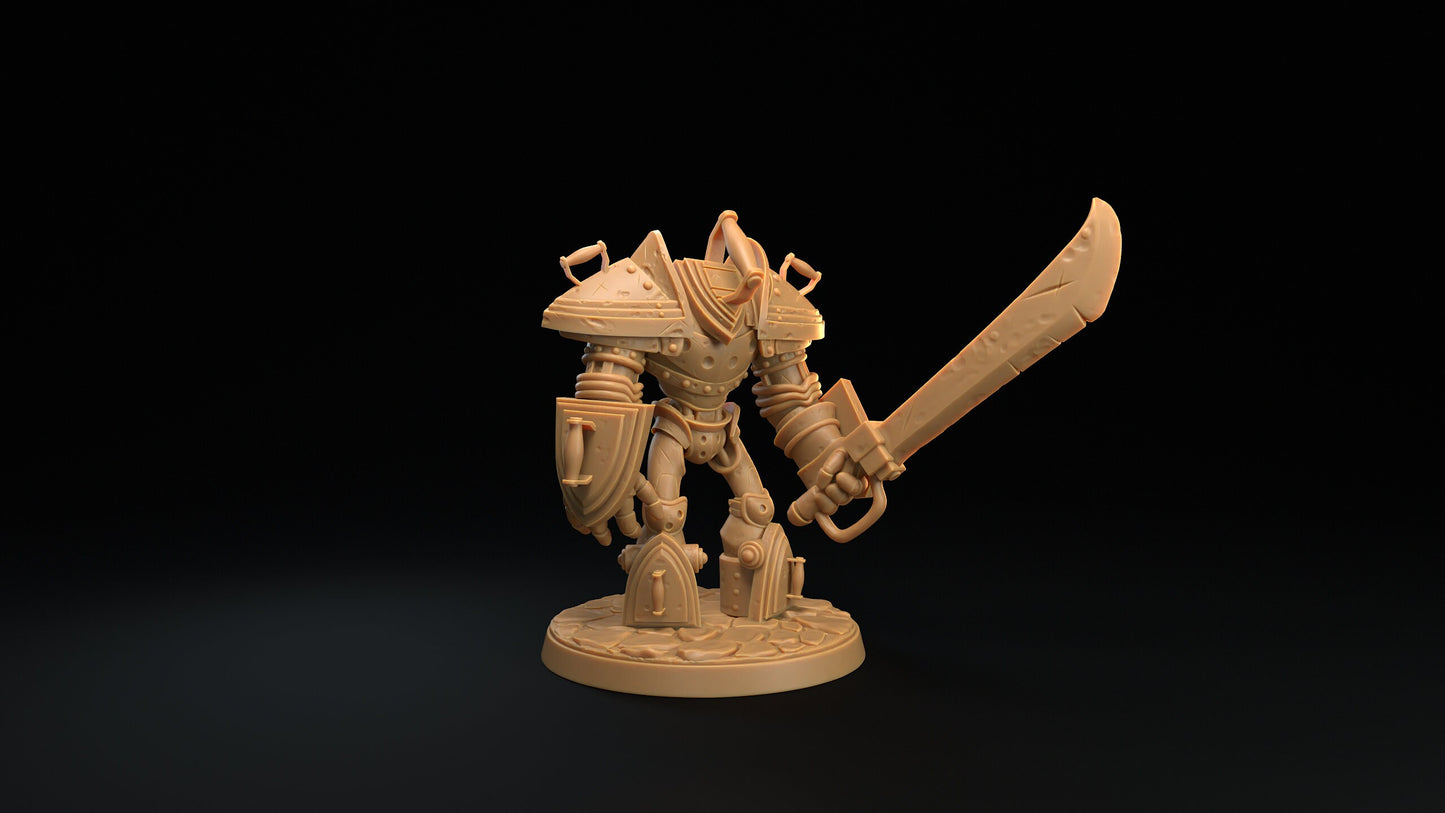 Iron Golem | RPG Miniature for Dungeons and Dragons|Pathfinder|Tabletop Wargaming | Monster Miniature | Dragon Trappers Lodge
