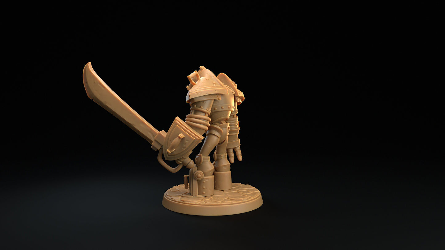 Iron Golem | RPG Miniature for Dungeons and Dragons|Pathfinder|Tabletop Wargaming | Monster Miniature | Dragon Trappers Lodge