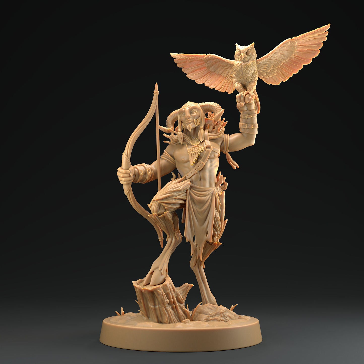 Dark Stalker | RPG Miniature for Dungeons and Dragons|Pathfinder|Tabletop Wargaming | Fey Miniature | Dragon Trappers Lodge