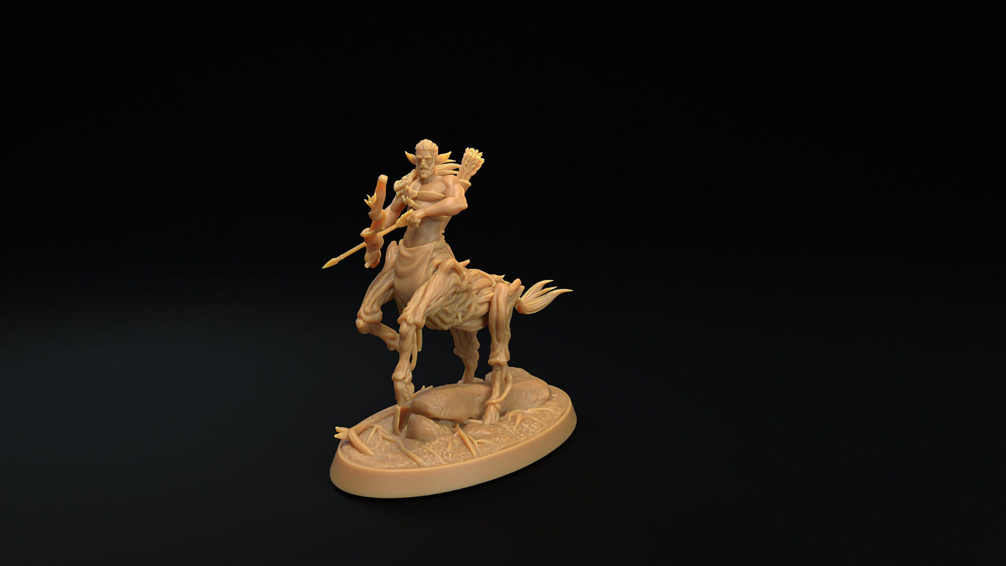 Darkwood Centaurs | RPG Miniature for Dungeons and Dragons|Pathfinder|Tabletop Wargaming | Fey Miniature | Dragon Trappers Lodge