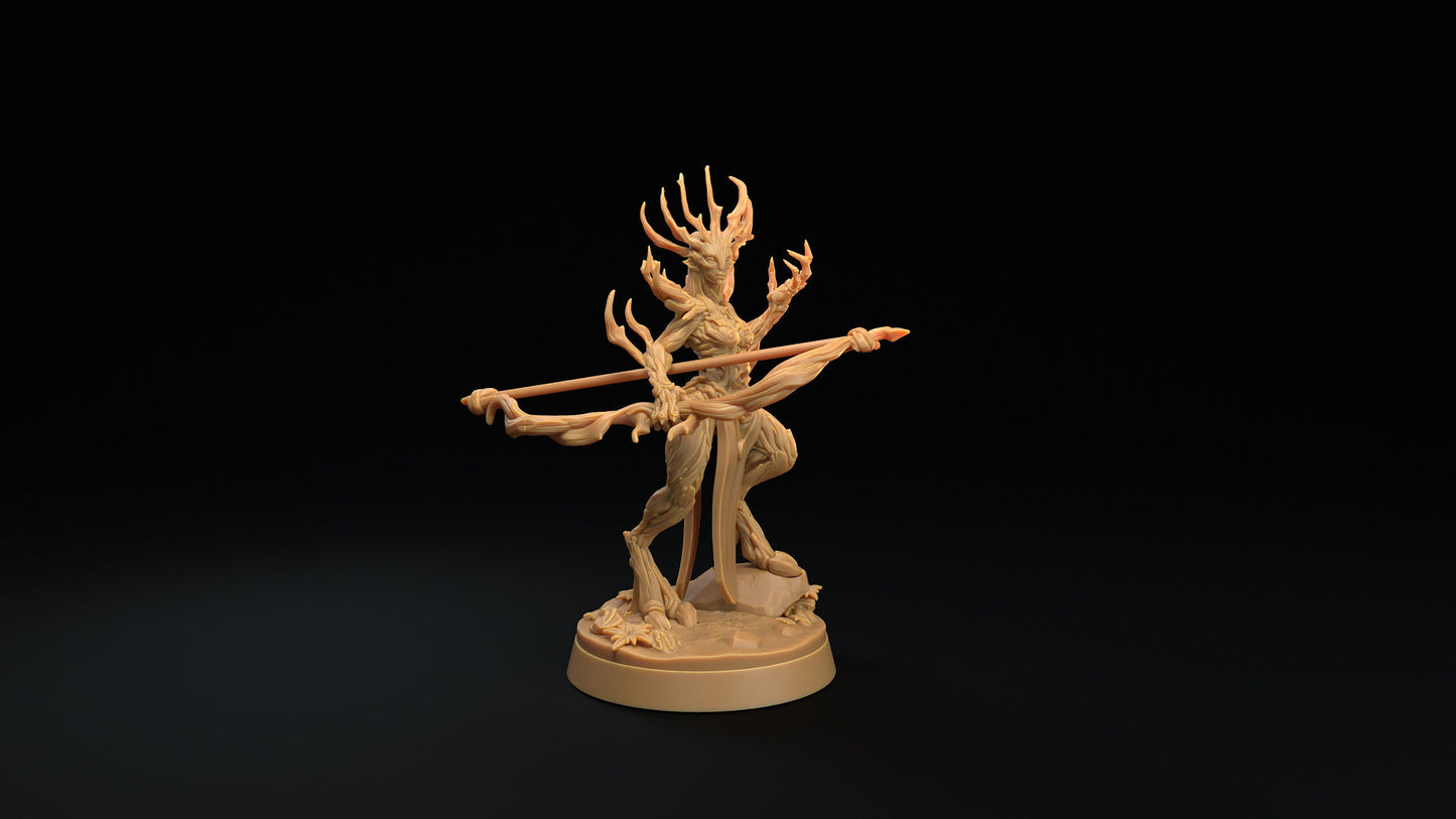 Dryad Matriarch | RPG Miniature for Dungeons and Dragons|Pathfinder|Tabletop Wargaming | Fey Miniature | Dragon Trappers Lodge