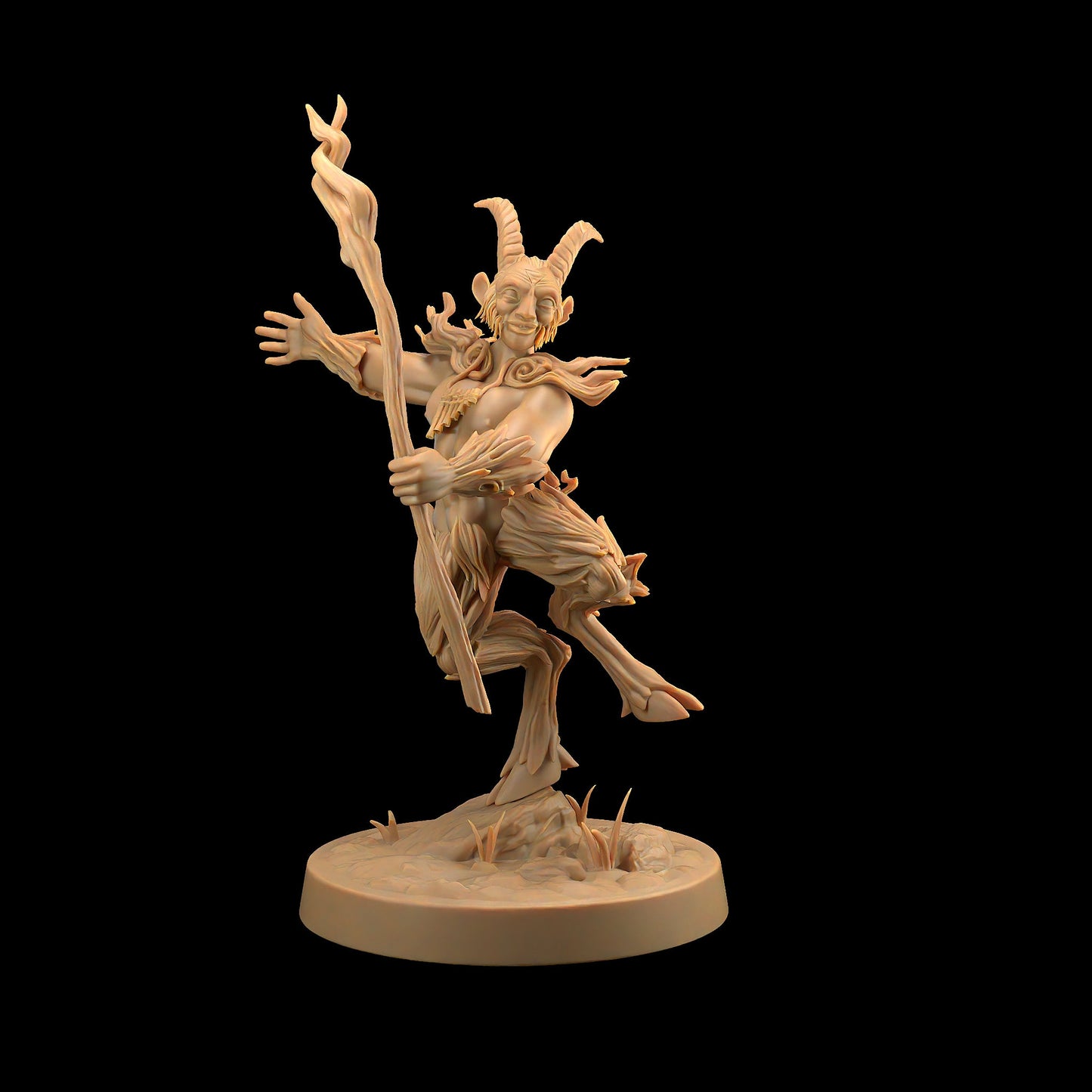 Modular Fauns | RPG Miniature for Dungeons and Dragons|Pathfinder|Tabletop Wargaming | Fey Miniature | Dragon Trappers Lodge