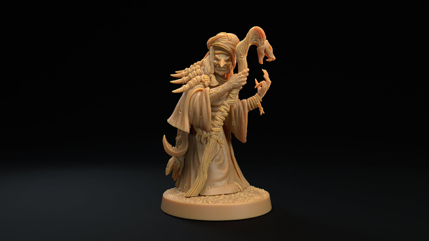 Swamp Hags | RPG Miniature for Dungeons and Dragons|Pathfinder|Tabletop Wargaming | Fey Miniature | Dragon Trappers Lodge
