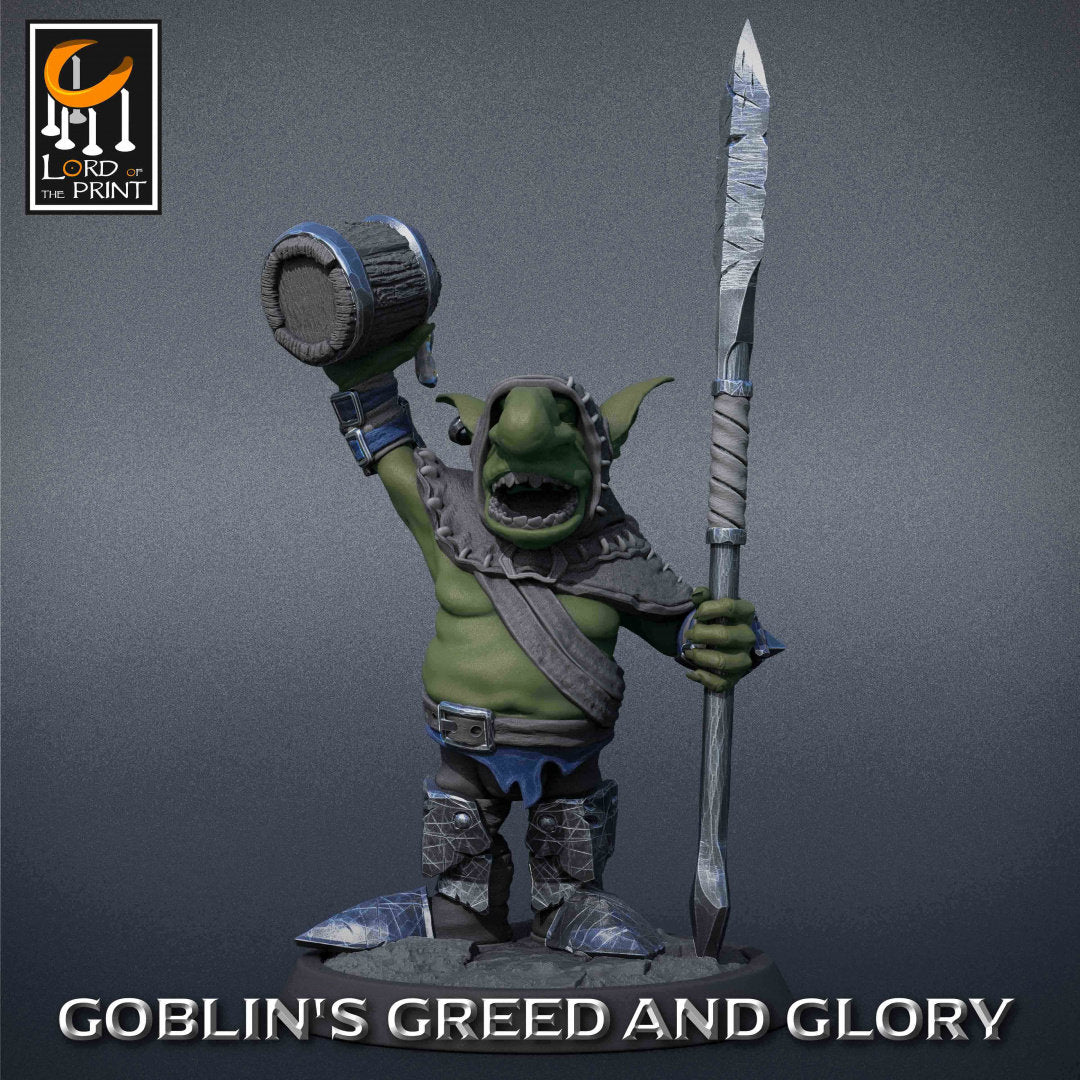 Goblin Party | RPG Miniature for Dungeons and Dragons|Pathfinder|Tabletop Wargaming | Goblin Miniature | Lord of the Print