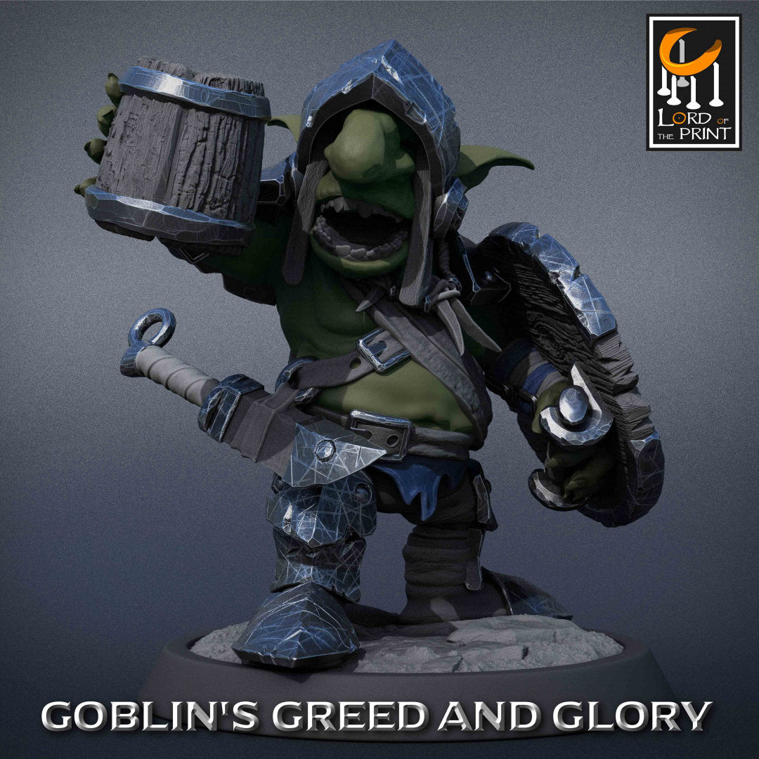 Goblin Party | RPG Miniature for Dungeons and Dragons|Pathfinder|Tabletop Wargaming | Goblin Miniature | Lord of the Print