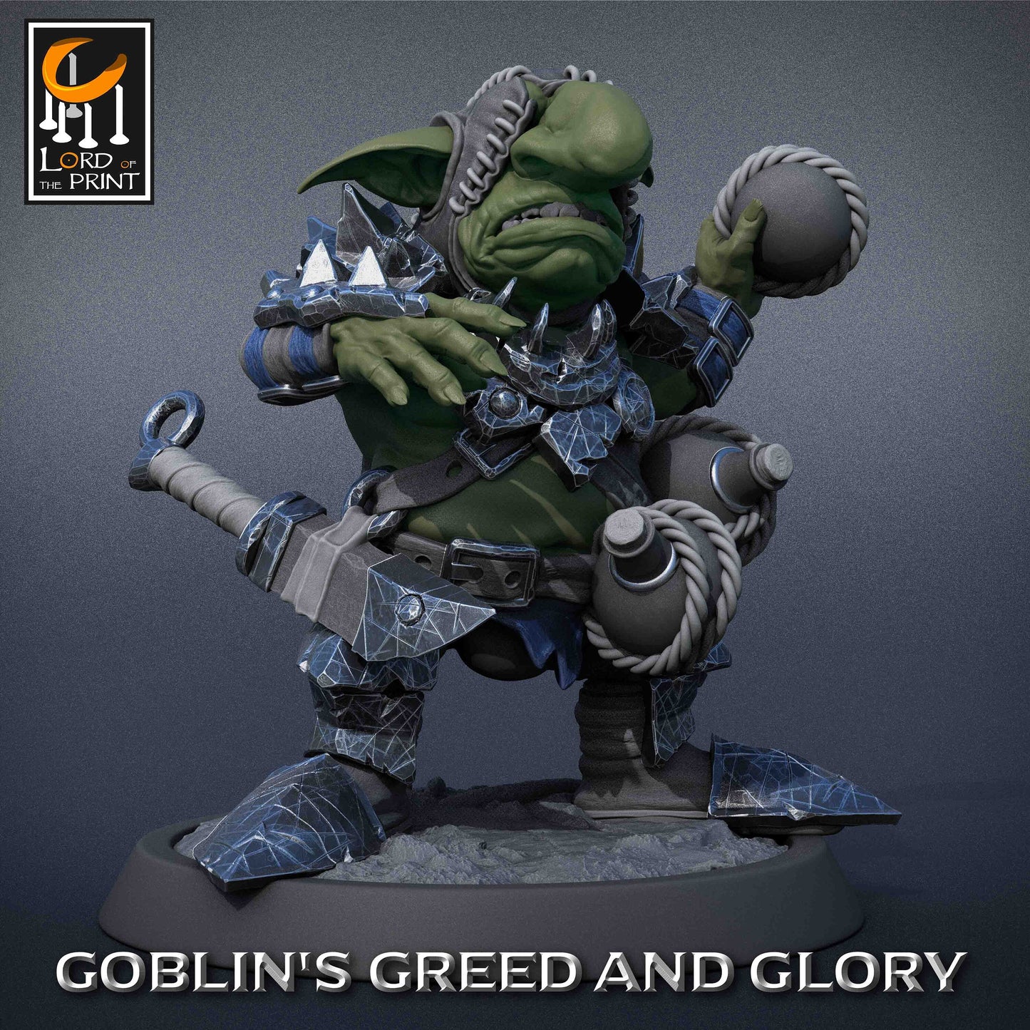 Goblin Alchemists | RPG Miniature for Dungeons and Dragons|Pathfinder|Tabletop Wargaming | Goblin Miniature | Lord of the Print