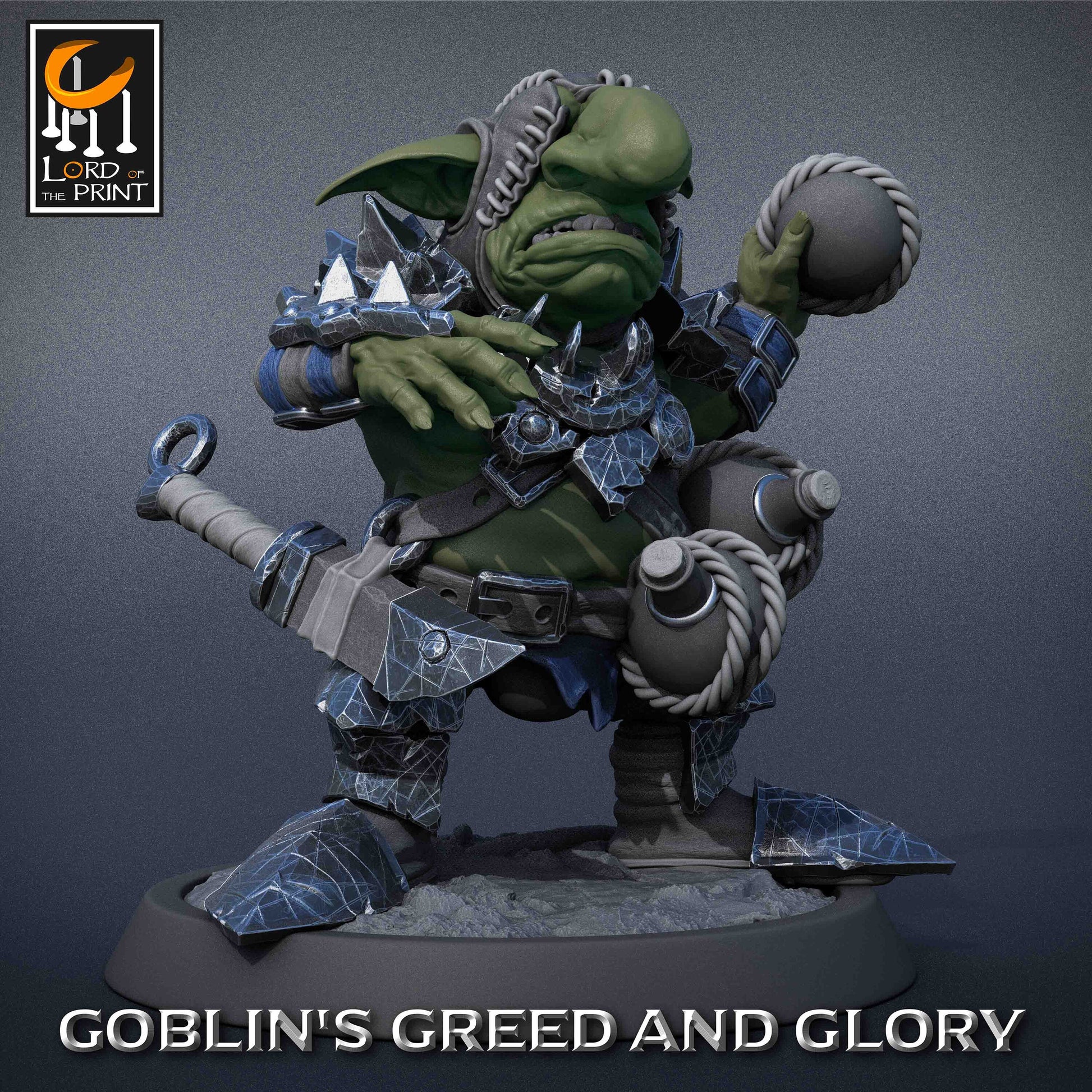 Goblin Alchemists | RPG Miniature for Dungeons and Dragons|Pathfinder|Tabletop Wargaming | Goblin Miniature | Lord of the Print