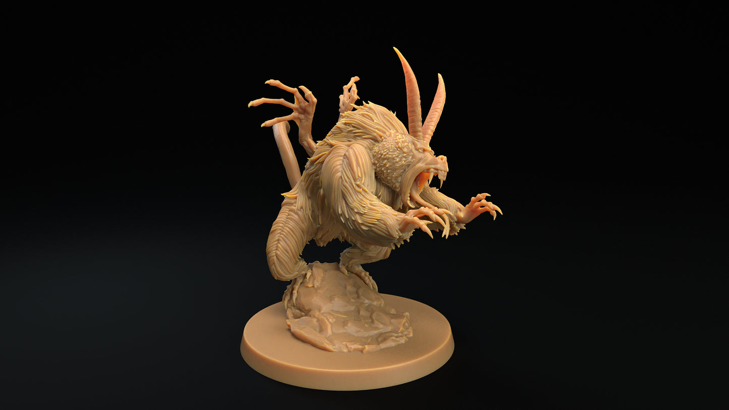 Nyovuu | RPG Miniature for Dungeons and Dragons|Pathfinder|Tabletop Wargaming | Beast Miniature | Dragon Trappers Lodge