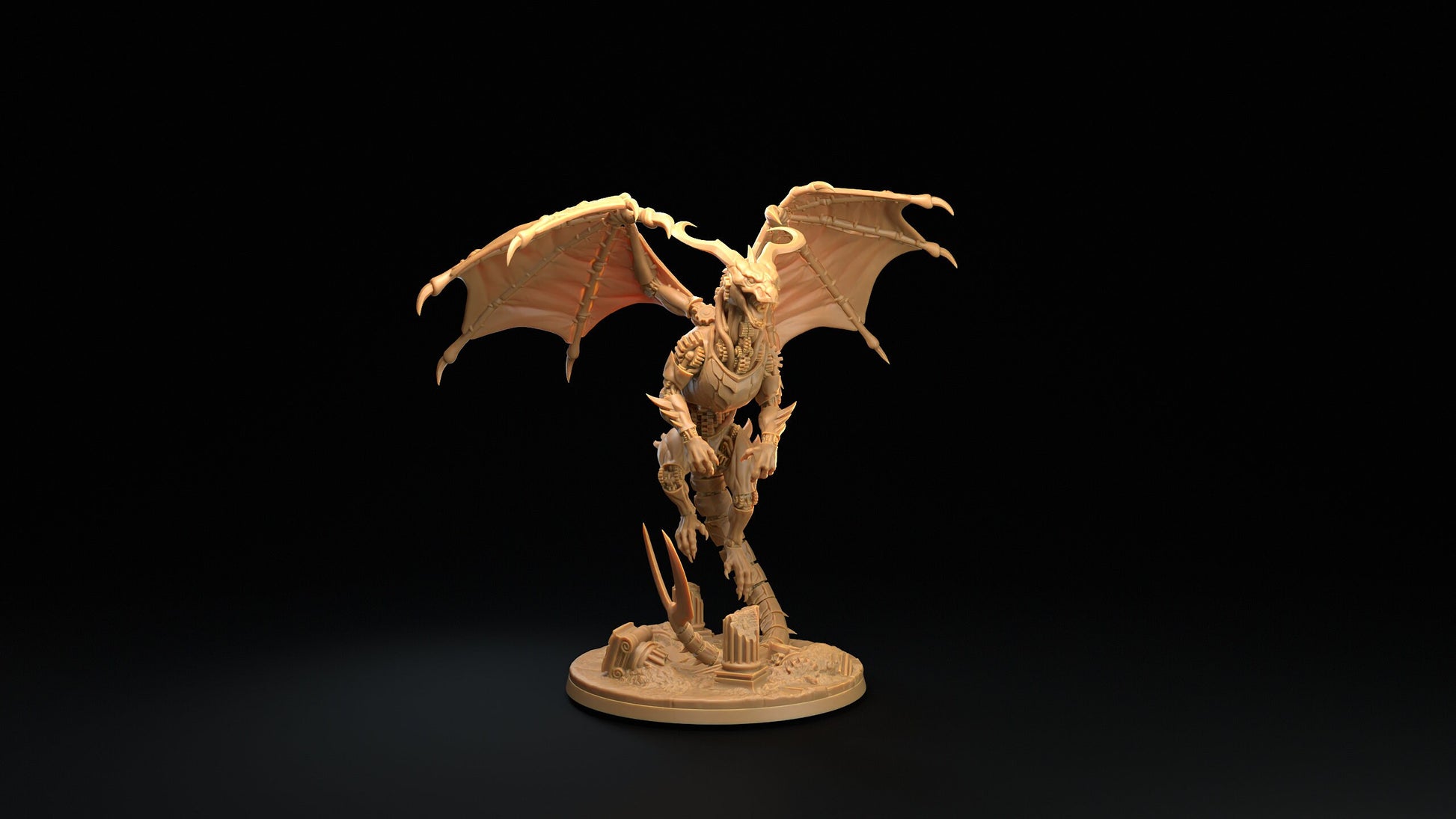 Draco Inevitis | RPG Miniature for Dungeons and Dragons|Pathfinder|Tabletop Wargaming | Dragon Miniature | Dragon Trappers Lodge