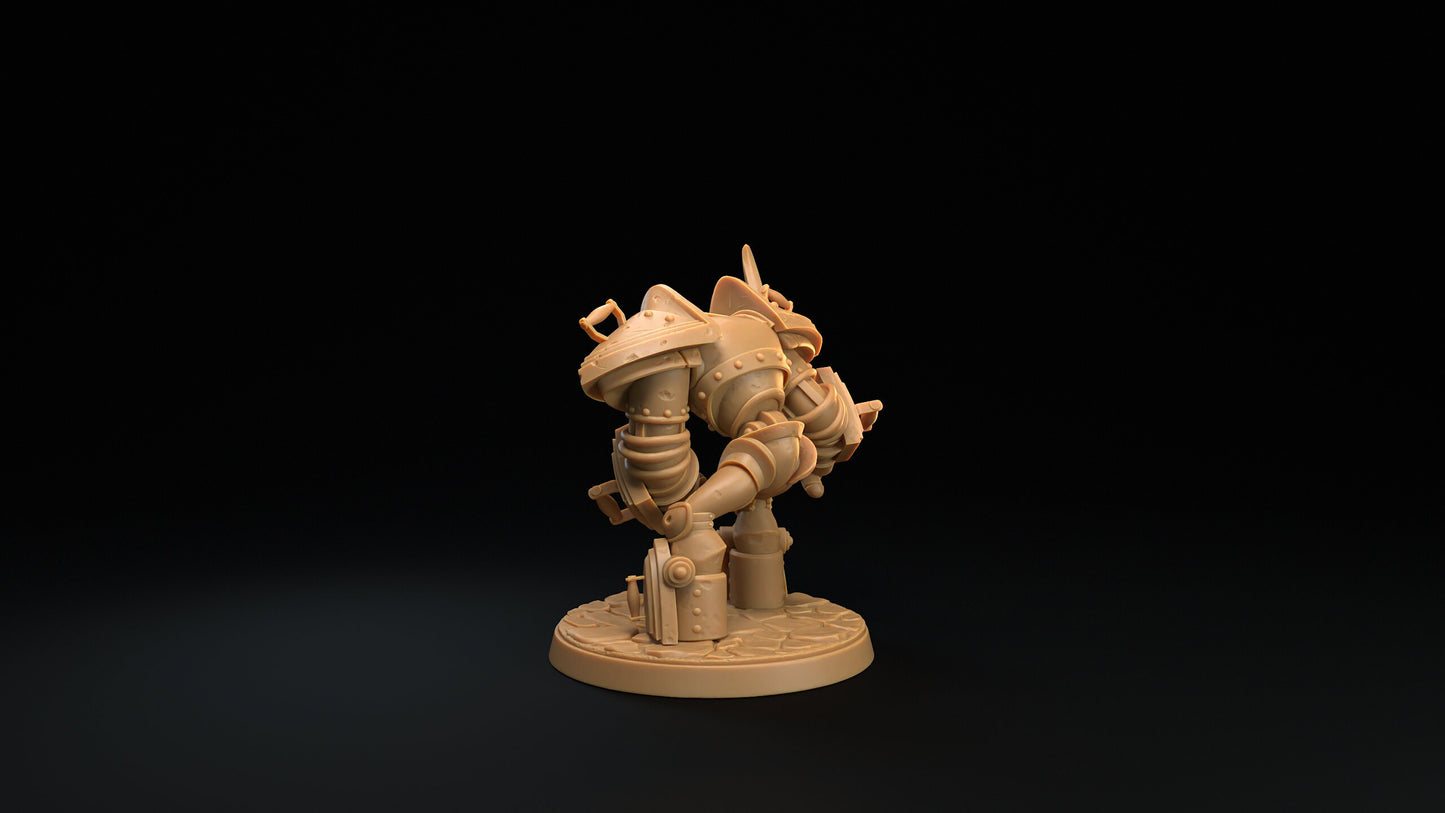 Iron Golem | RPG Miniature for Dungeons and Dragons|Pathfinder|Tabletop Wargaming | Monster Miniature | Dragon Trappers Lodge