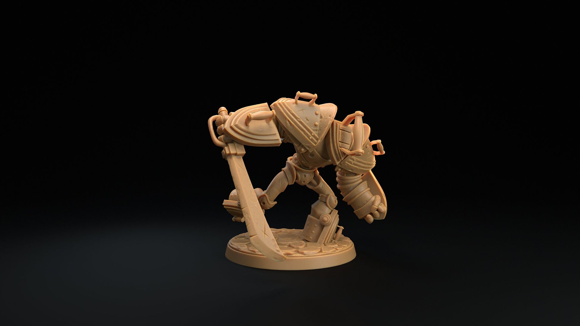 Iron Golem | RPG Miniature for Dungeons and Dragons|Pathfinder|Tabletop Wargaming | Monster Miniature | Dragon Trappers Lodge