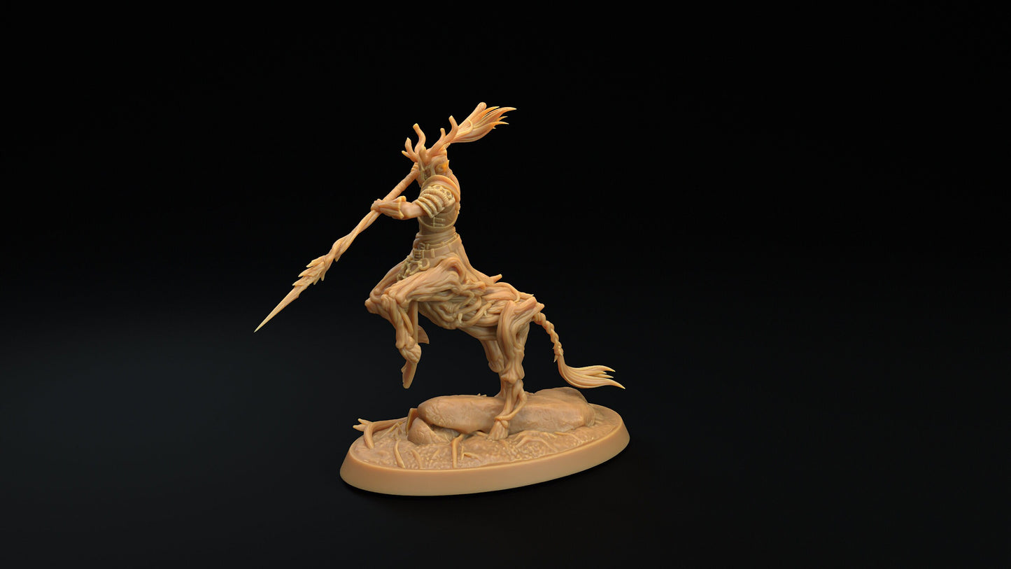 Centaur Chief | RPG Miniature for Dungeons and Dragons|Pathfinder|Tabletop Wargaming | Fey Miniature | Dragon Trappers Lodge
