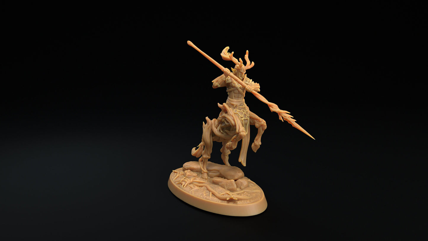 Centaur Chief | RPG Miniature for Dungeons and Dragons|Pathfinder|Tabletop Wargaming | Fey Miniature | Dragon Trappers Lodge