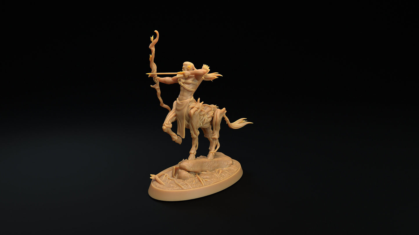 Darkwood Centaurs | RPG Miniature for Dungeons and Dragons|Pathfinder|Tabletop Wargaming | Fey Miniature | Dragon Trappers Lodge