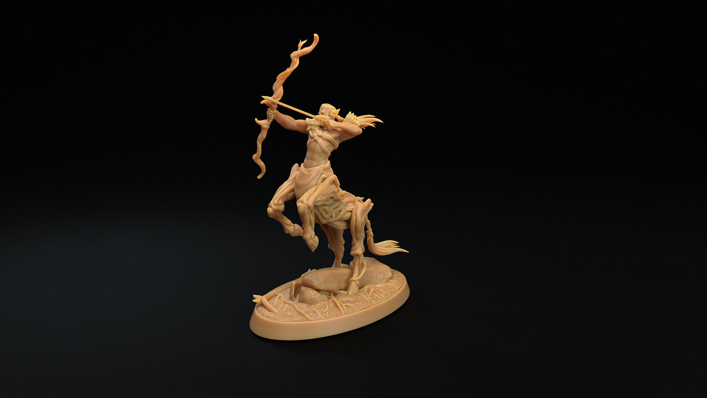 Darkwood Centaurs | RPG Miniature for Dungeons and Dragons|Pathfinder|Tabletop Wargaming | Fey Miniature | Dragon Trappers Lodge