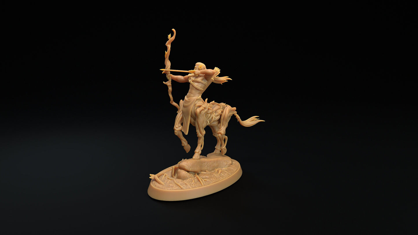 Darkwood Centaurs | RPG Miniature for Dungeons and Dragons|Pathfinder|Tabletop Wargaming | Fey Miniature | Dragon Trappers Lodge