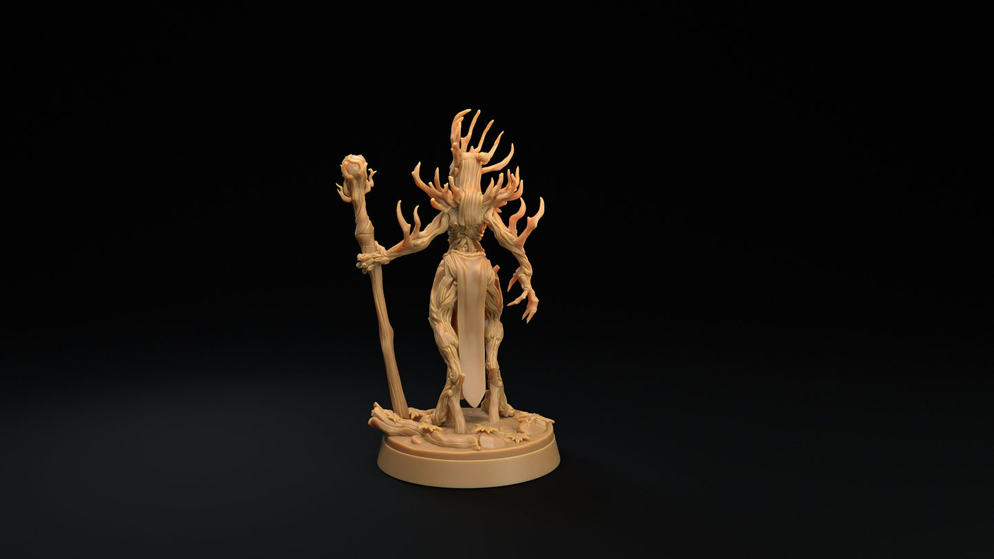Dryad Matriarch | RPG Miniature for Dungeons and Dragons|Pathfinder|Tabletop Wargaming | Fey Miniature | Dragon Trappers Lodge
