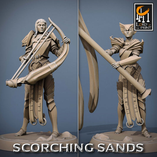 Egyptian Soldier Support | RPG Miniature for Dungeons and Dragons|Pathfinder|Tabletop Wargaming | Human Miniature | Lord of the Print
