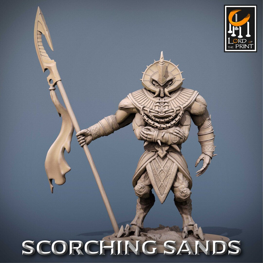 Egyptian Locust | RPG Miniature for Dungeons and Dragons|Pathfinder|Tabletop Wargaming | Humanoid Miniature | Lord of the Print