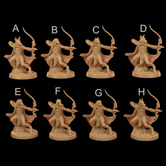 Dog Ranger | RPG Miniature for Dungeons and Dragons|Pathfinder|Tabletop Wargaming | Humanoid Miniature | Dragon Trappers Lodge